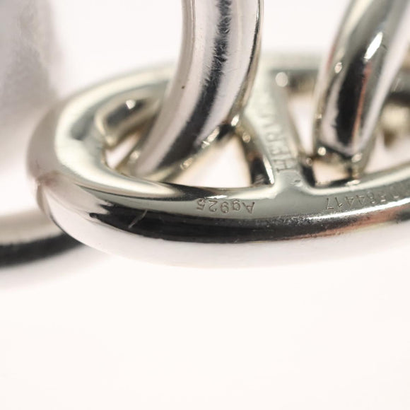 HERMES Chaine d'Ancre MM Bracelet Ag925 Silver Auth nb497SM