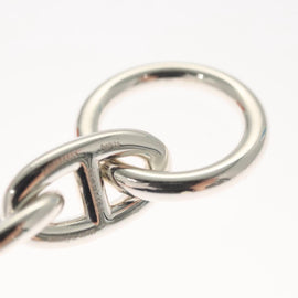 HERMES Chaine d'Ancre MM Bracelet Ag925 Silver Auth nb497M - 0