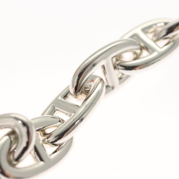 HERMES Chaine d'Ancre MM Bracelet Ag925 Silver Auth nb497SM