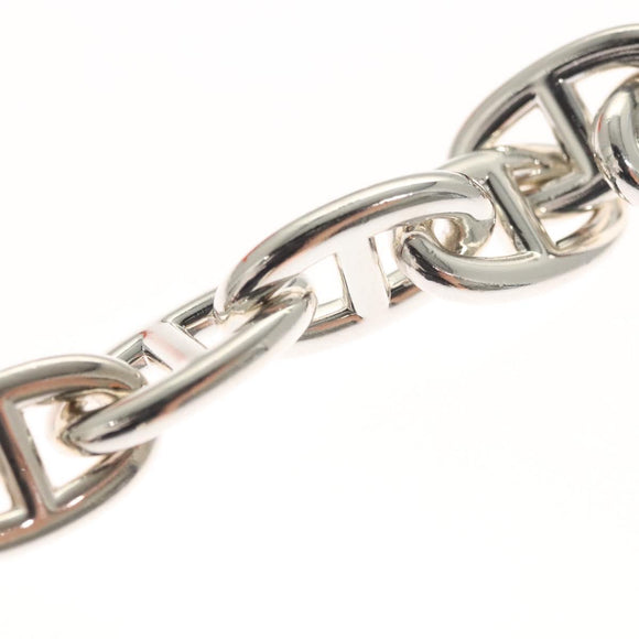 HERMES Chaine d'Ancre MM Bracelet Ag925 Silver Auth nb497M