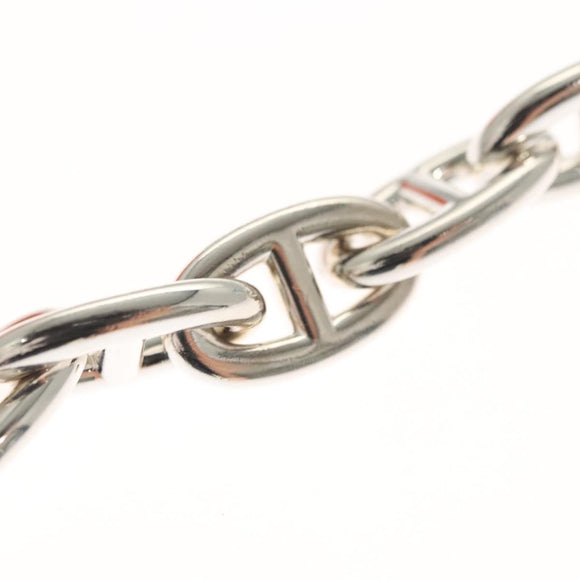 HERMES Chaine d'Ancre MM Bracelet Ag925 Silver Auth nb497SM