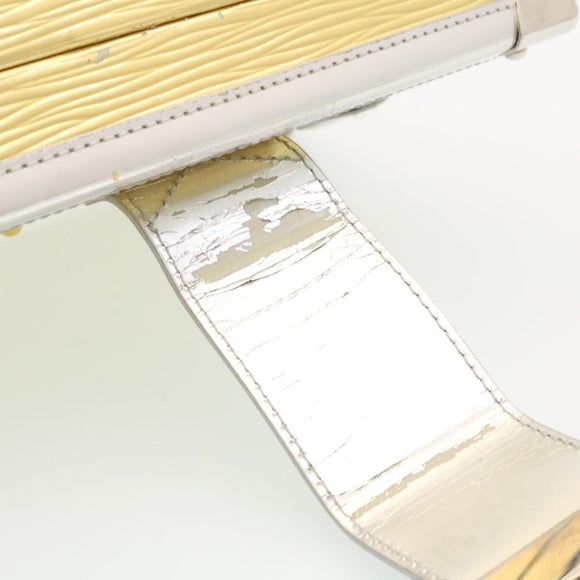 LOUIS VUITTON Epi Petite Mar Shoulder Bag Silver Gold M54652 LV Auth 35087A