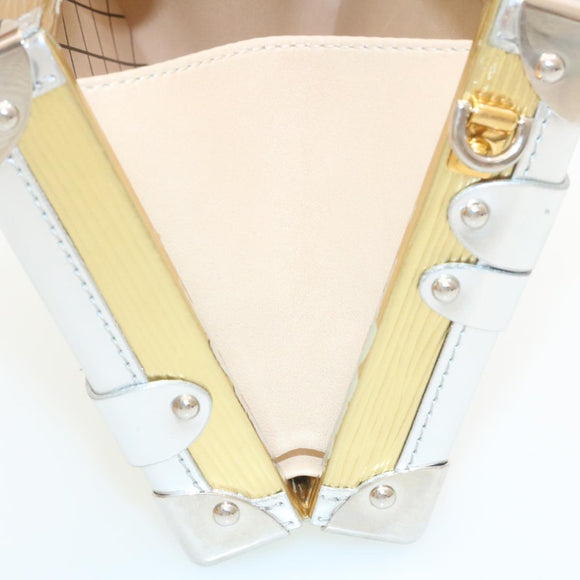 LOUIS VUITTON Epi Petite Mar Shoulder Bag Silver Gold M54652 LV Auth 35087A