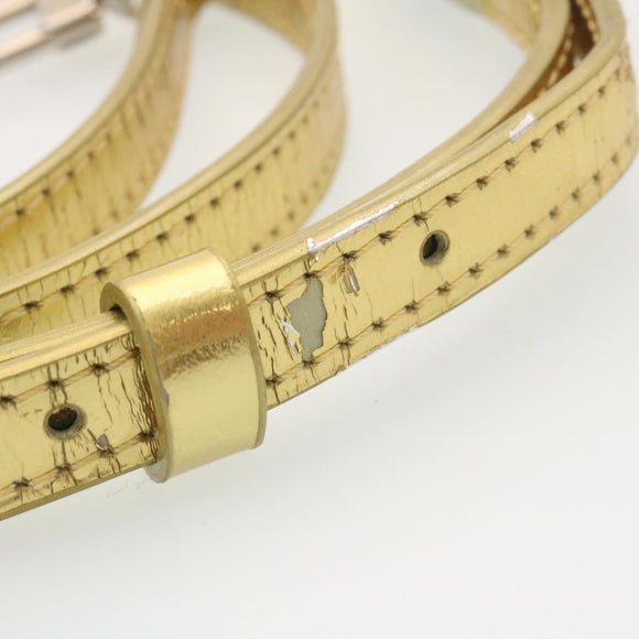 LOUIS VUITTON Epi Petite Mar Shoulder Bag Silver Gold M54652 LV Auth 35087A