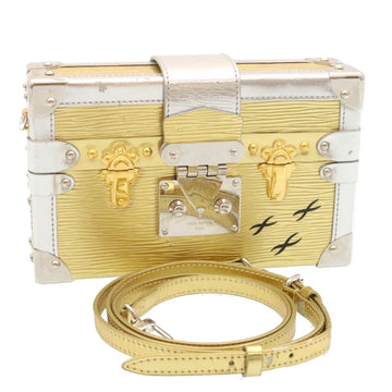 LOUIS VUITTON Epi Petite Mar Shoulder Bag Silver Gold M54652 LV Auth 35087A