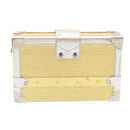 LOUIS VUITTON Epi Petite Mar Shoulder Bag Silver Gold M54652 LV Auth 35087A-2