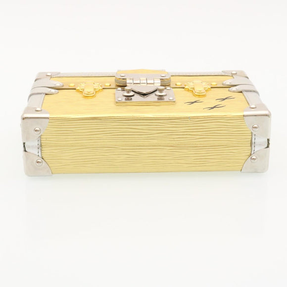 LOUIS VUITTON Epi Petite Mar Shoulder Bag Silver Gold M54652 LV Auth 35087A