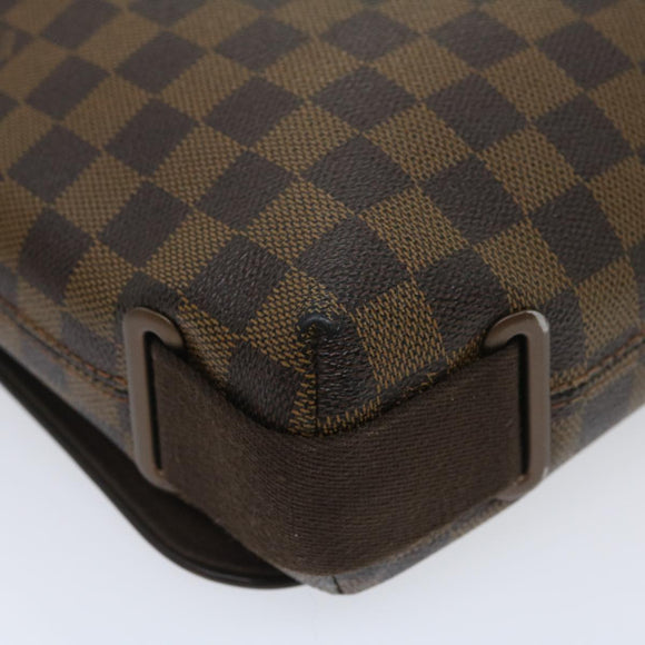 LOUIS VUITTON Damier Ebene Brooklyn PM Shoulder Bag N51210 LV Auth 34722