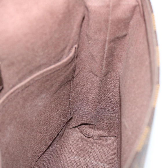 LOUIS VUITTON Damier Ebene Brooklyn PM Shoulder Bag N51210 LV Auth 34722