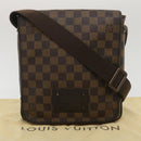 LOUIS VUITTON Damier Ebene Brooklyn PM Shoulder Bag N51210 LV Auth 34722-12