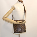LOUIS VUITTON Damier Ebene Brooklyn PM Shoulder Bag N51210 LV Auth 34722-22