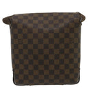 LOUIS VUITTON Damier Ebene Brooklyn PM Shoulder Bag N51210 LV Auth 34722-2