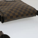 LOUIS VUITTON Damier Ebene Brooklyn PM Shoulder Bag N51210 LV Auth 34722-6