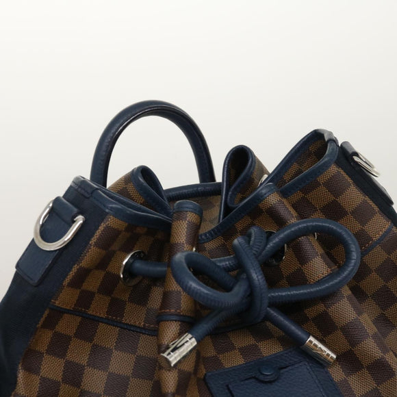 LOUIS VUITTON Damier Ebene Sac Maran Backpack N41237 LV Auth 34512SAV