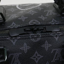 LOUIS VUITTON Monogram Eclipse Vivienne Keepall 50 Boston Bag M43683 Auth 34733S-18