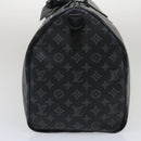 LOUIS VUITTON Monogram Eclipse Vivienne Keepall 50 Boston Bag M43683 Auth 34733S-4