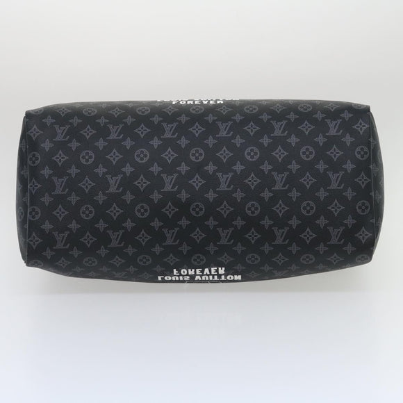 LOUIS VUITTON Monogram Eclipse Vivienne Keepall 50 Boston Bag M43683 Auth 34733S