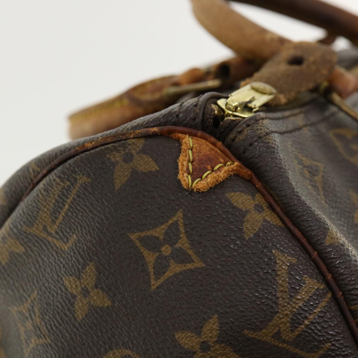 LOUIS VUITTON Monogram Speedy 30 Hand Bag M41526 LV Auth 34755