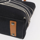 CHANEL Tote Bag Denim Navy CC Auth PP037-10