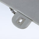 CHANEL Chain Shoulder Bag Leather Gray CC Auth PP141-10