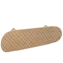 LOUIS VUITTON Skateboard Wood Beige GI0637 LV Auth 115970M-1