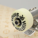 LOUIS VUITTON Skateboard Wood Beige GI0637 LV Auth 115970M-21