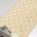 LOUIS VUITTON Skateboard Wood Beige GI0637 LV Auth 115970M-24