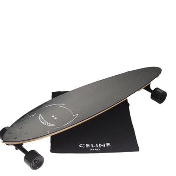 CELINE Scott Daniel Ellison Collaboration Skateboard Wood Black Auth 115971SM