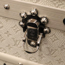 LOUIS VUITTON Taurillon Climbing Coolie Rosin 110Trunk White M10074 Auth 115972S-22