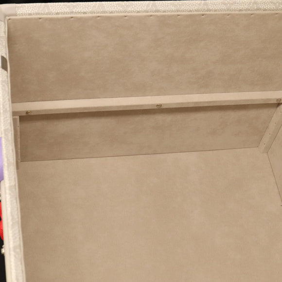 LOUIS VUITTON Taurillon Climbing Coolie Rosin 110Trunk White M10074 Auth 115972S