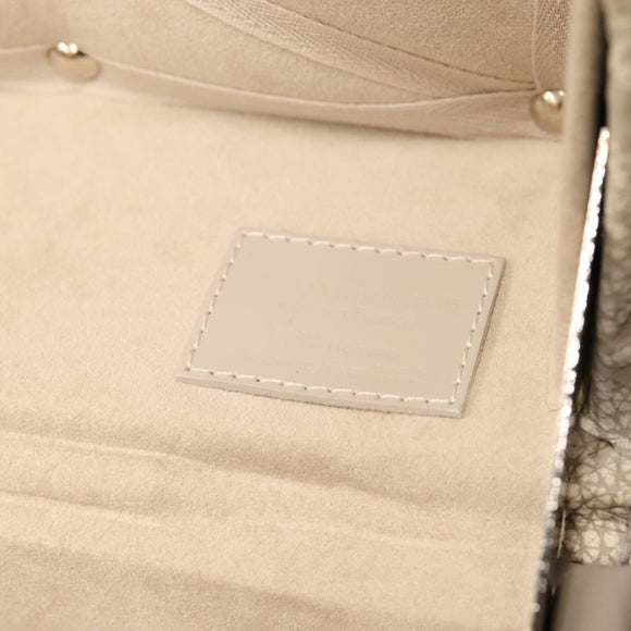 LOUIS VUITTON Taurillon Climbing Coolie Rosin 110Trunk White M10074 Auth 115972SM