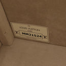 LOUIS VUITTON Taurillon Climbing Coolie Rosin 110Trunk White M10074 Auth 115972S-11