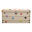 LOUIS VUITTON Taurillon Climbing Coolie Rosin 110Trunk White M10074 Auth 115972SM-13