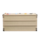 LOUIS VUITTON Taurillon Climbing Coolie Rosin 110Trunk White M10074 Auth 115972S-6