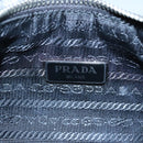 PRADA Shoulder Bag Nylon Black Silver Auth PP309-17