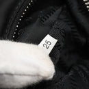PRADA Shoulder Bag Nylon Black Silver Auth PP309-21