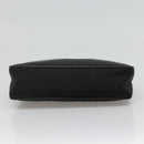 PRADA Shoulder Bag Nylon Black Silver Auth PP309-9