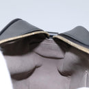 FENDI Shoulder Bag Leather Black Gold Auth PP343-19