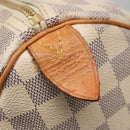 LOUIS VUITTON Damier Azur Speedy 35 Hand Bag N41535 LV Auth PP499-18