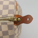 LOUIS VUITTON Damier Azur Speedy 35 Hand Bag N41535 LV Auth PP499-9