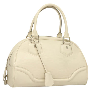 LOUIS VUITTON Epi Bowling Montaigne PM Hand Bag Yvoire M5932J LV Auth PP756