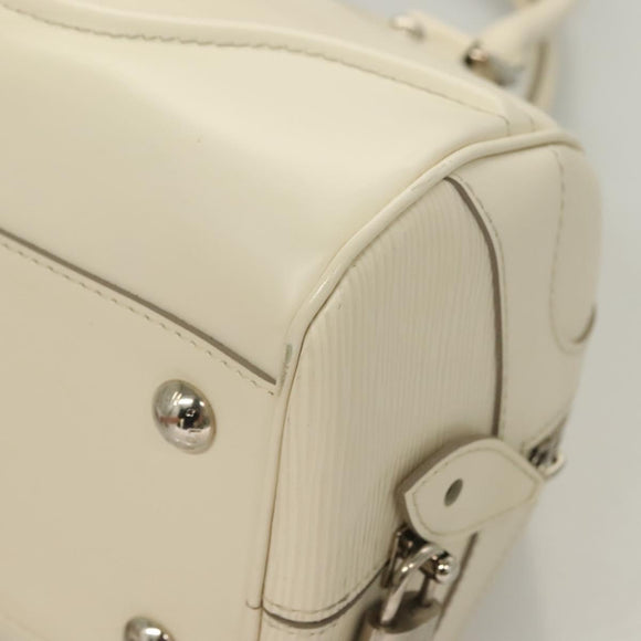 LOUIS VUITTON Epi Bowling Montaigne PM Hand Bag Yvoire M5932J LV Auth PP756