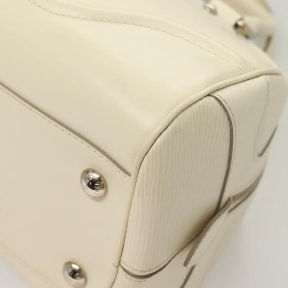LOUIS VUITTON Epi Bowling Montaigne PM Hand Bag Yvoire M5932J LV Auth PP756