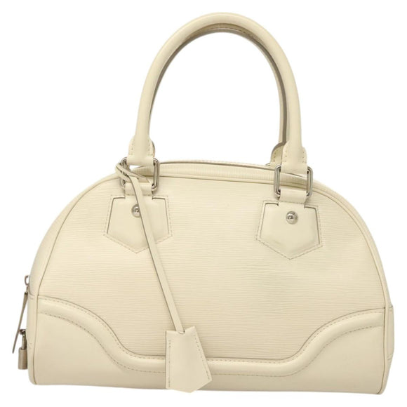 LOUIS VUITTON Epi Bowling Montaigne PM Hand Bag Yvoire M5932J LV Auth PP756