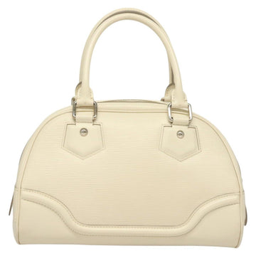 LOUIS VUITTON Epi Bowling Montaigne PM Hand Bag Yvoire M5932J LV Auth PP756 - 0