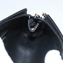 CHANEL COCO Mark Chain Shoulder Bag Patent leather Black Gold CC Auth PP818-18