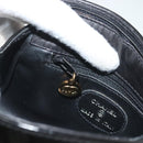 CHANEL COCO Mark Chain Shoulder Bag Patent leather Black Gold CC Auth PP818-20