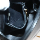 CHANEL COCO Mark Chain Shoulder Bag Patent leather Black Gold CC Auth PP818-21