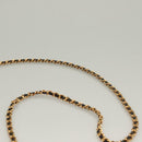 CHANEL COCO Mark Chain Shoulder Bag Patent leather Black Gold CC Auth PP818-8