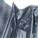 Salvatore Ferragamo Gancini Hand Bag Leather Black Gold Auth PP828-20